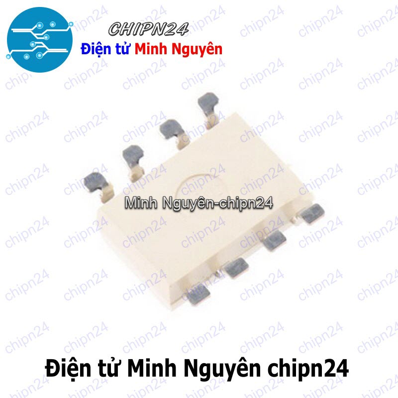 [1 con] (SOP) Opto Dán TLP352 SOP-8 Trắng (SMD) (P352 352) (IC cách ly quang Opto) - HH006989
