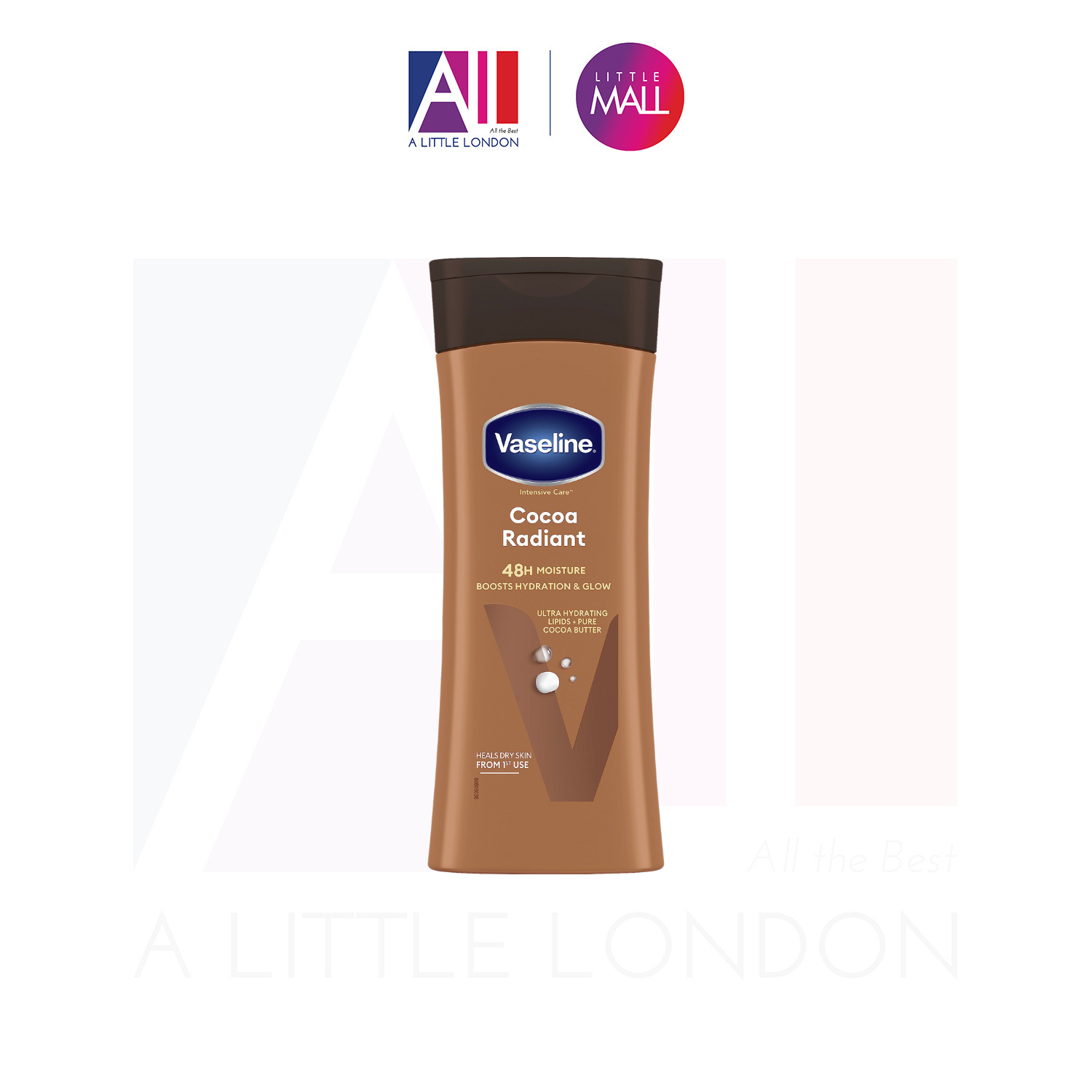 Dưỡng thể Vaseline Intensive Care 400ml (Bill Anh)