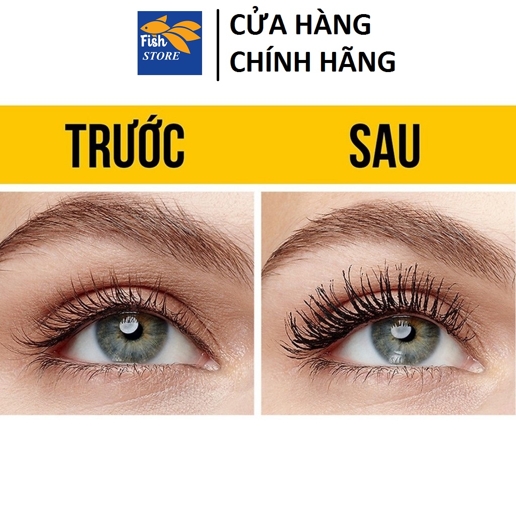 (Có Quà Tặng) Mascara Maybeline , Chuốt Mi Maybeline vàng