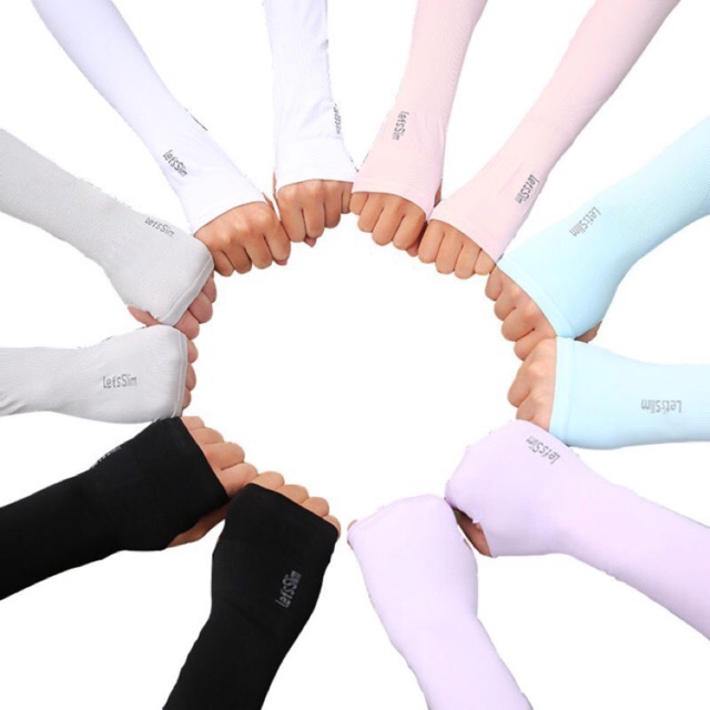 [HCM]Combo 15 Đôi găng tay chống nắng lethim Màu Đen