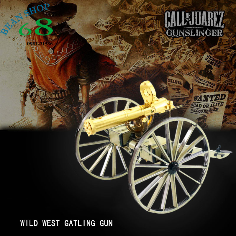 Mô hình thép 3D tự ráp mẫu Wild West