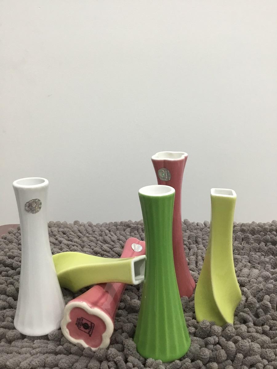 BÌNH HOA BÔNG CÚC 16 CM - GỐM SỨ CƯỜNG PHÁT