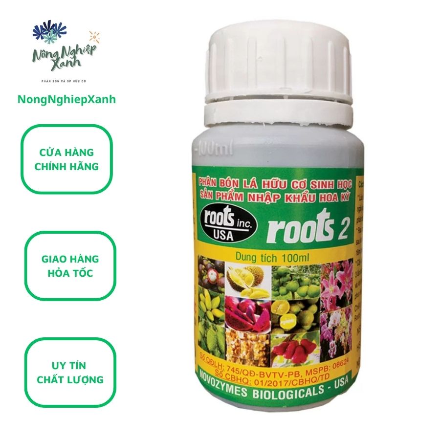 ROOT 2 100ML RA RỄ CỰC MẠNH ra re cuc manh cho lan cay kieng