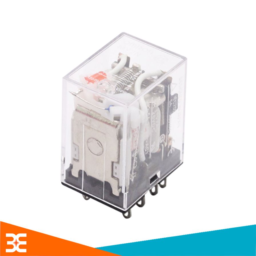 Relay Omron 220V-5A 8P ( Tặng Kèm Đế Relay 8 Chân )
