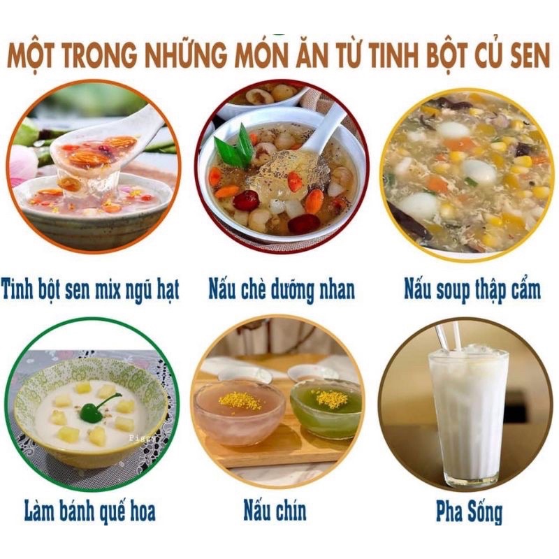 ✅[CHÍNH HÃNG] Bột Củ Sen Mix Hạt Dinh Dưỡng 500G