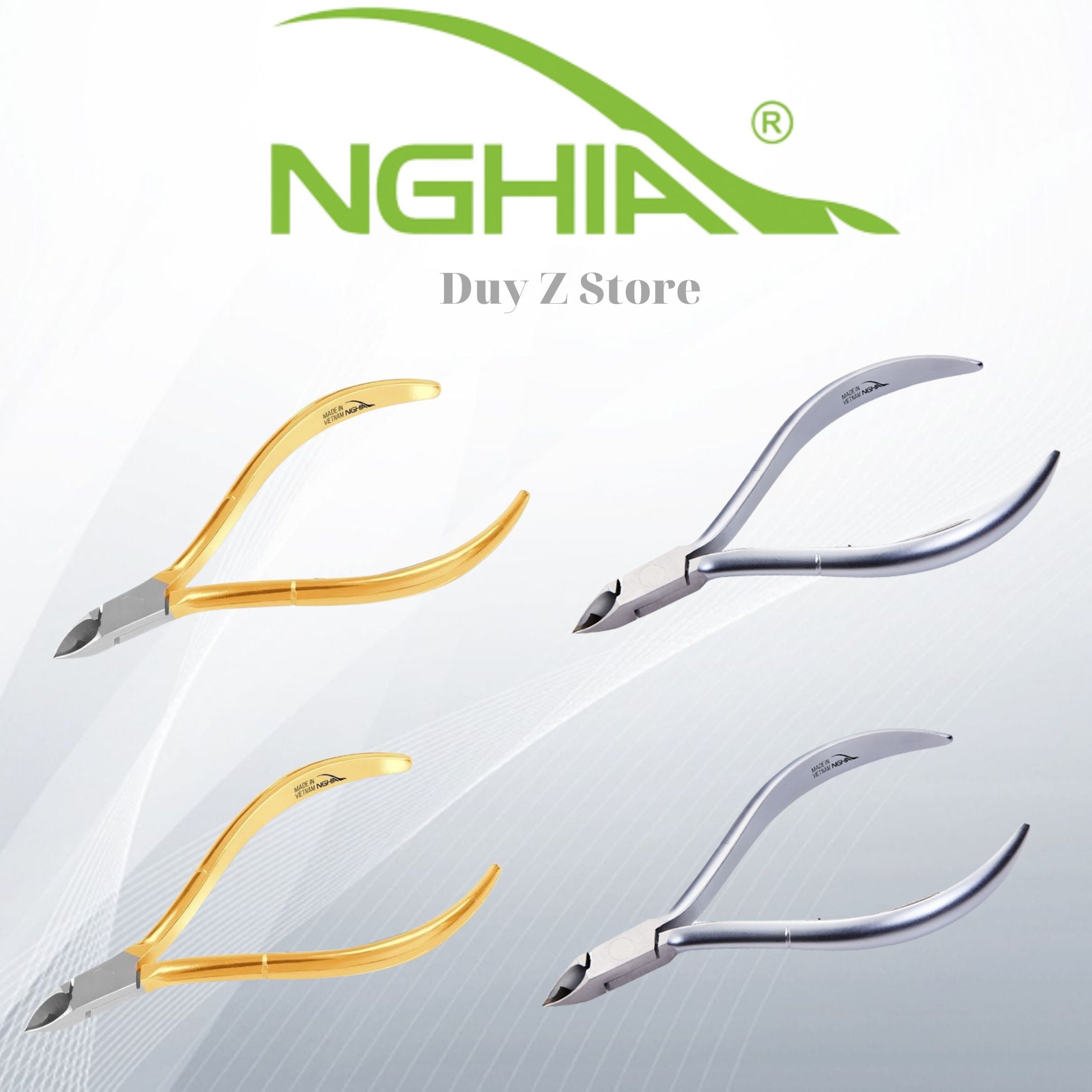 Kềm NGHĨA Chính Hãng -  Cắt Da + Móng