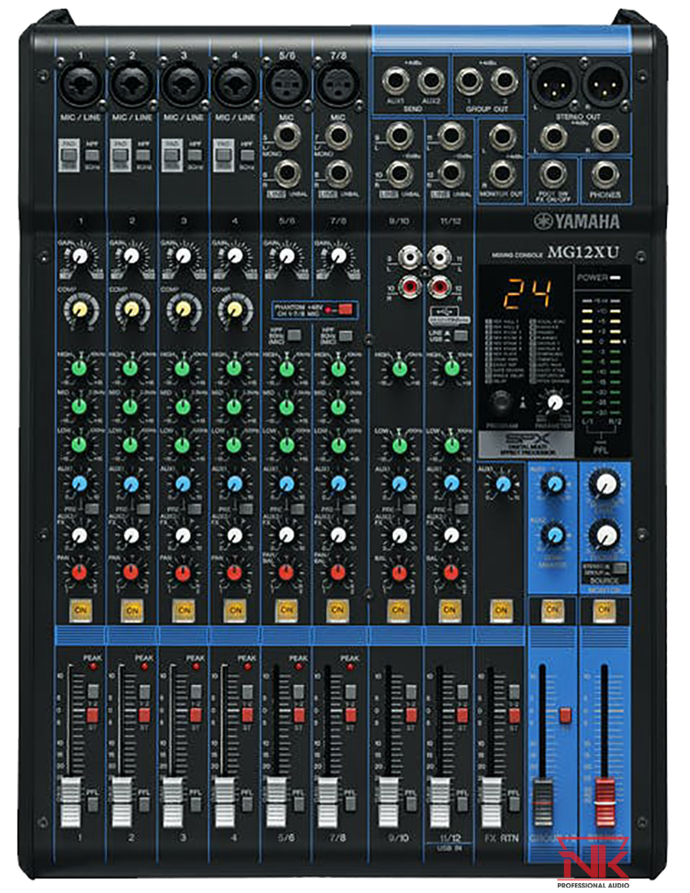 [HCM]Bàn Trộn Mixer Yamaha MG12XU