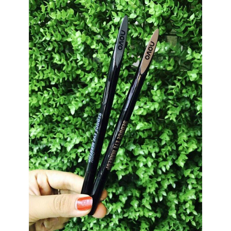 Chì Kẻ 2 trong 1 (Kẻ Mày + Kẻ Mắt) NoVo Makeup Seduce