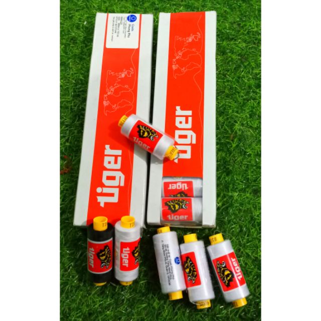 combo 10 cuộn chỉ may tiger, cuộn 400m