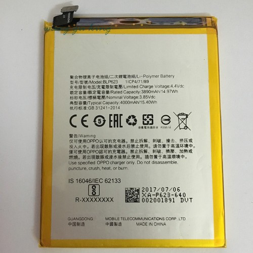 PIN OPPO R9S PLUS /F3 PLUS (BLP623) - AA