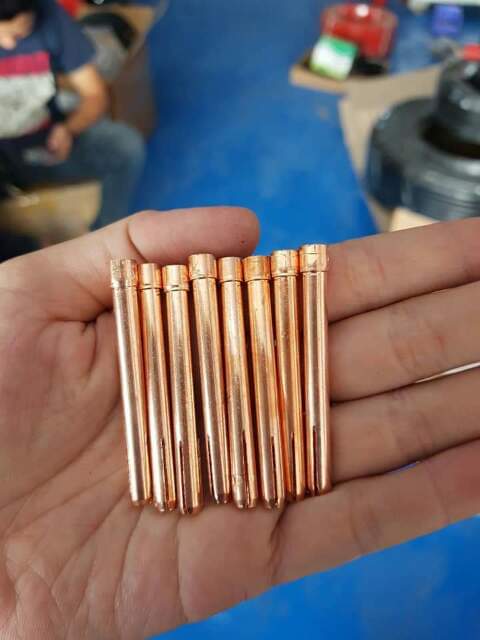 Kẹp kim 2ly4 đồng tay hàn wp bộ 10 cái - phụ kiện hàn tig wp