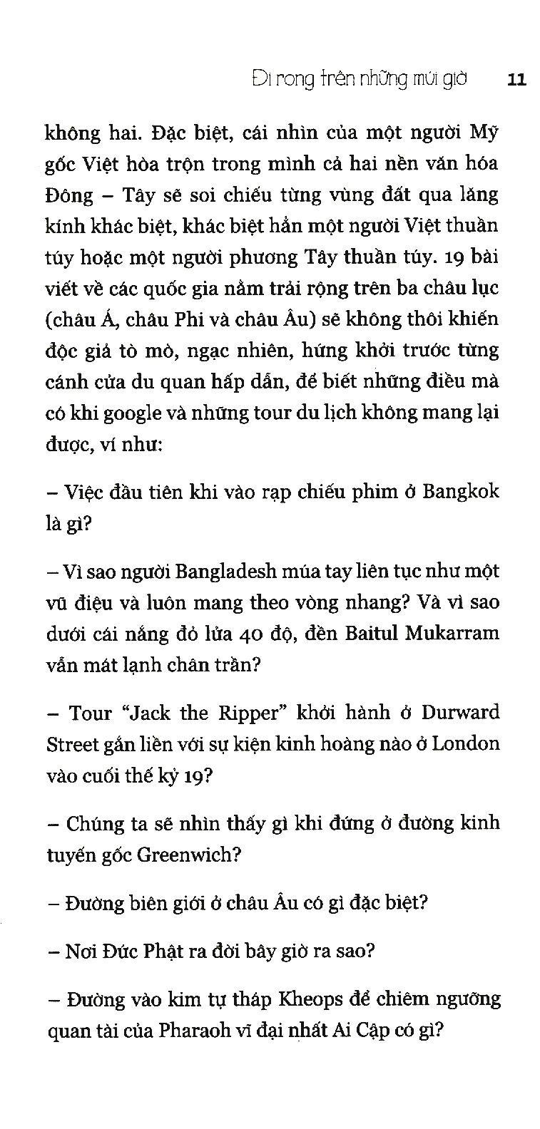 Sách - Đi rong trên những múi giờ
