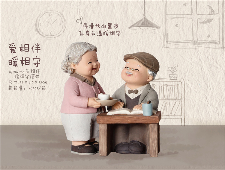 Tượng Trang Trí Ông Bà Anh Nhiều Mẫu Nhiều size