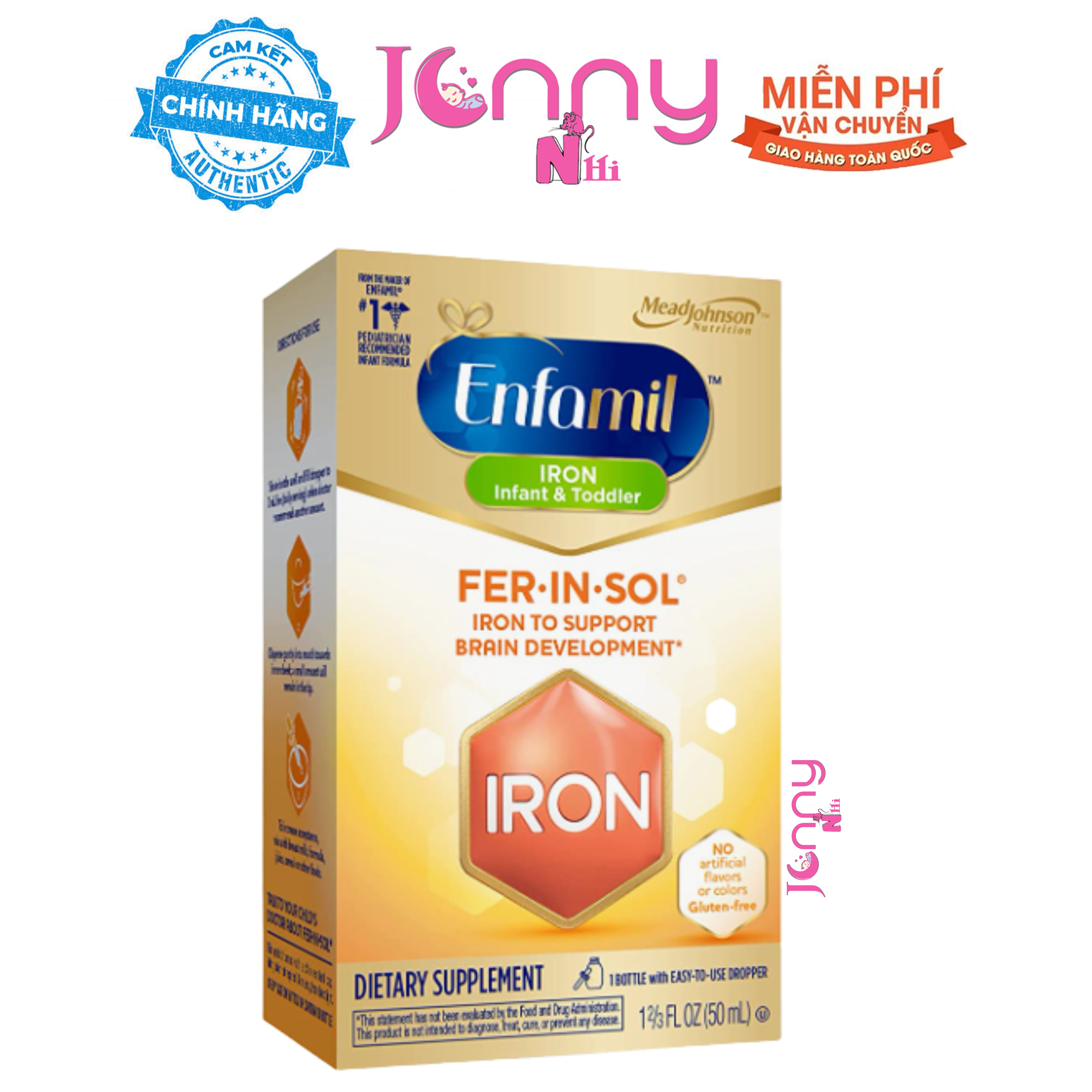 Vitamin tổng hợp Enfamil Polyvisol 50ml