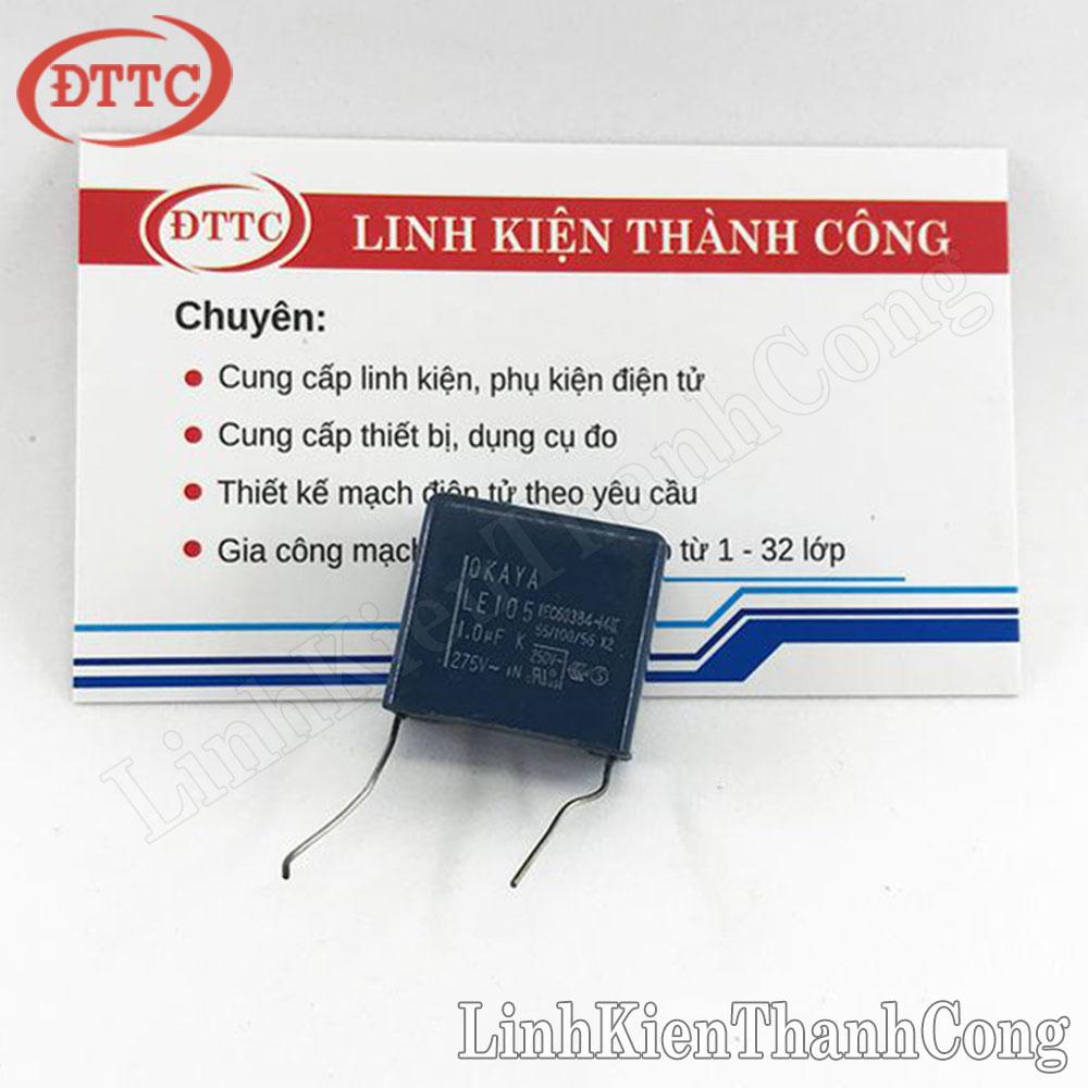 Tụ OKAYA 105 1uF 275V