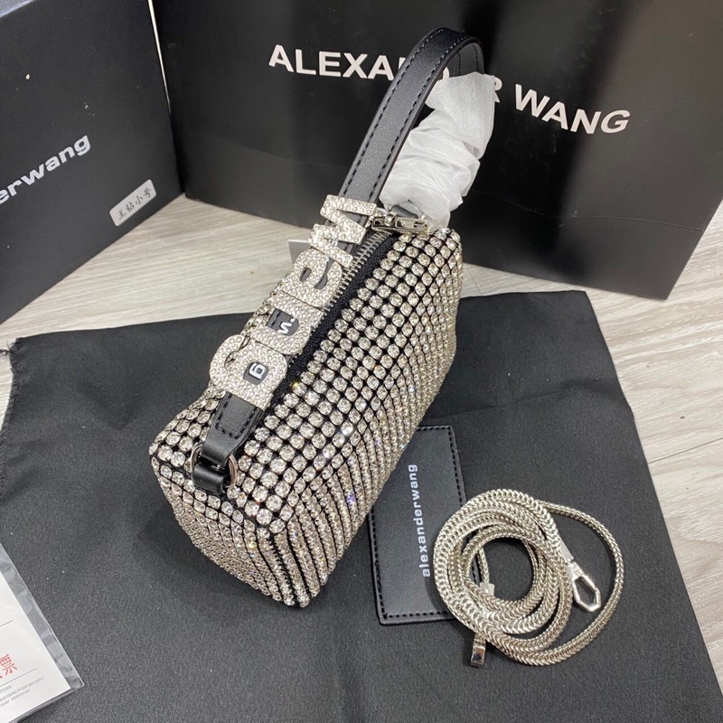 Túi Wang Đính Đá Bling Bản Sup Xịn Full Box