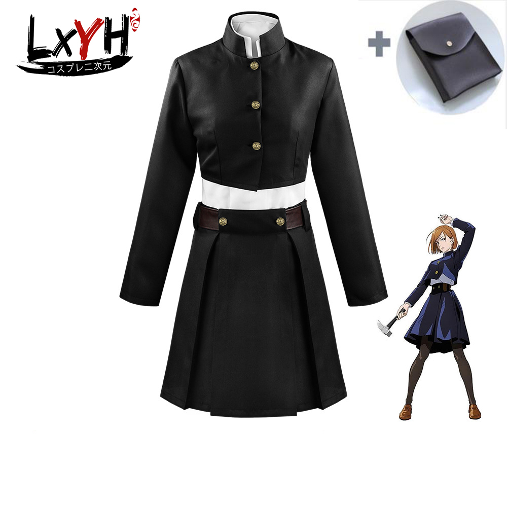 [COSER KING store] Jujutsu Kaisen Cosplay Costume Yuji Itadori Fushiguro Megumi Kugisaki Nobara Gojo Satoru Cartoon anime