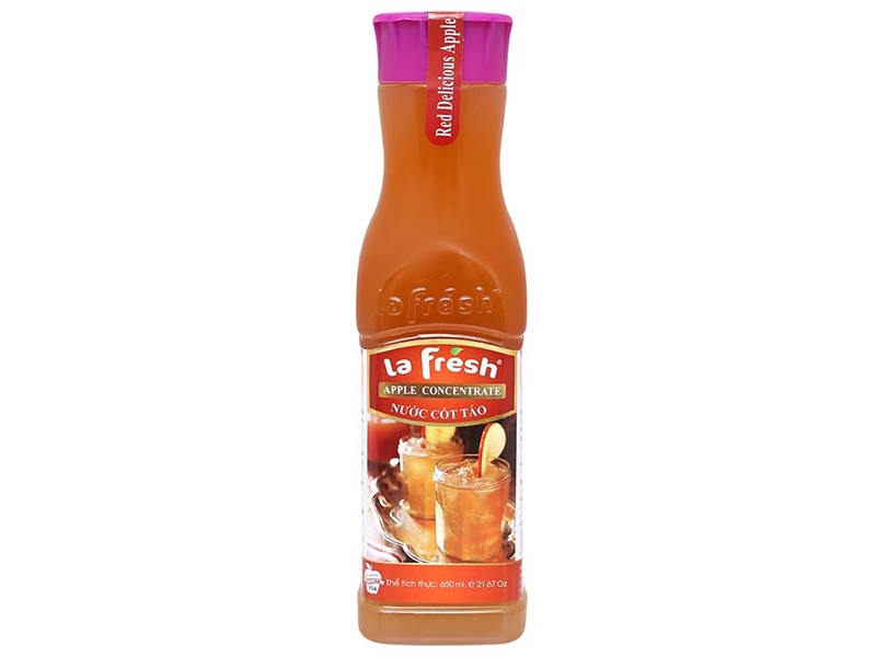 Nước cốt Lafresh Táo (Apple Concentrate ) 650ml