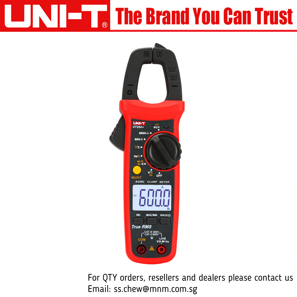 UNI-T UT204+ Digital Clamp Meter