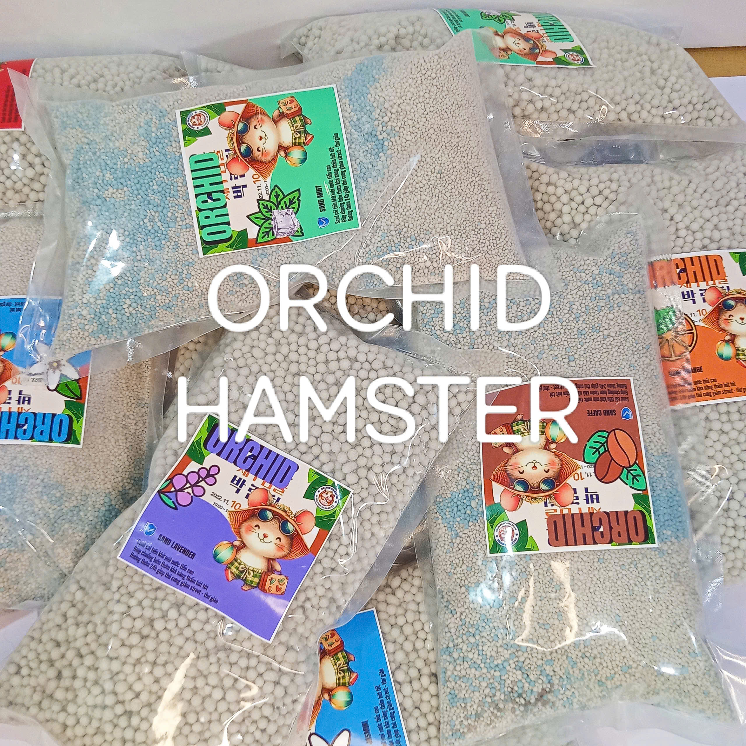 Combo 5kg Cát Sand Thơm Lót Chuồng Cho Hamster
