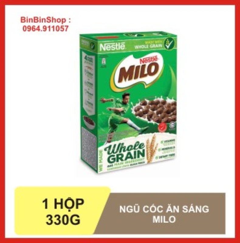 Bánh ăn sáng / Ngũ cốc ăn sáng Nestlé Milo ( hộp 330g )