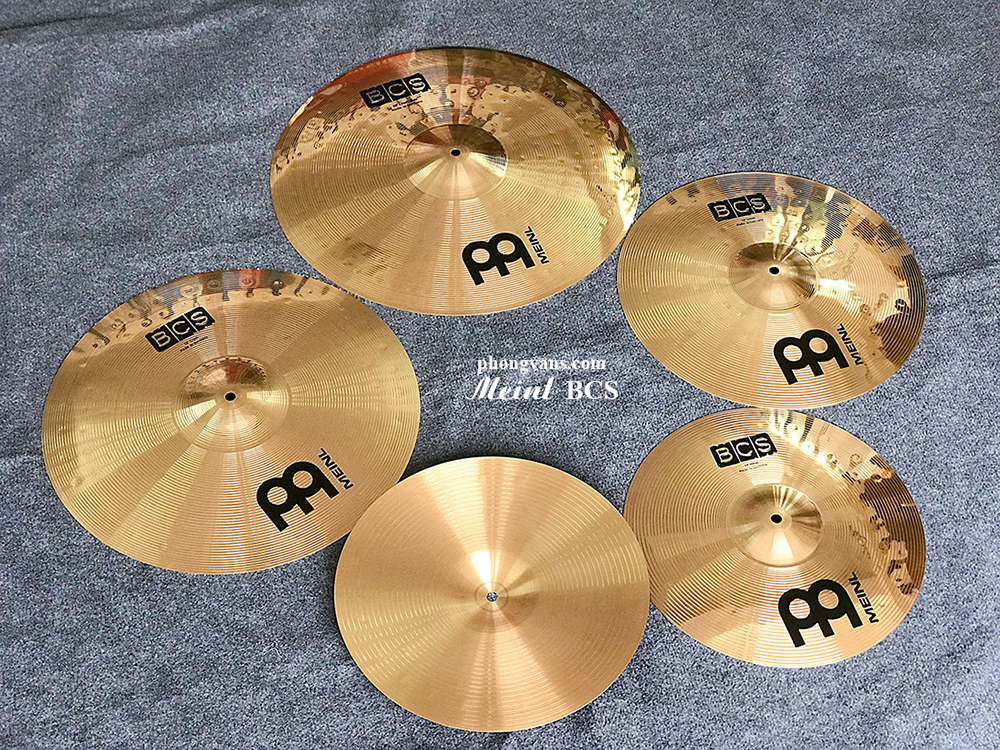 Lá Cymbal BCS hãng Meinl Đức các size
