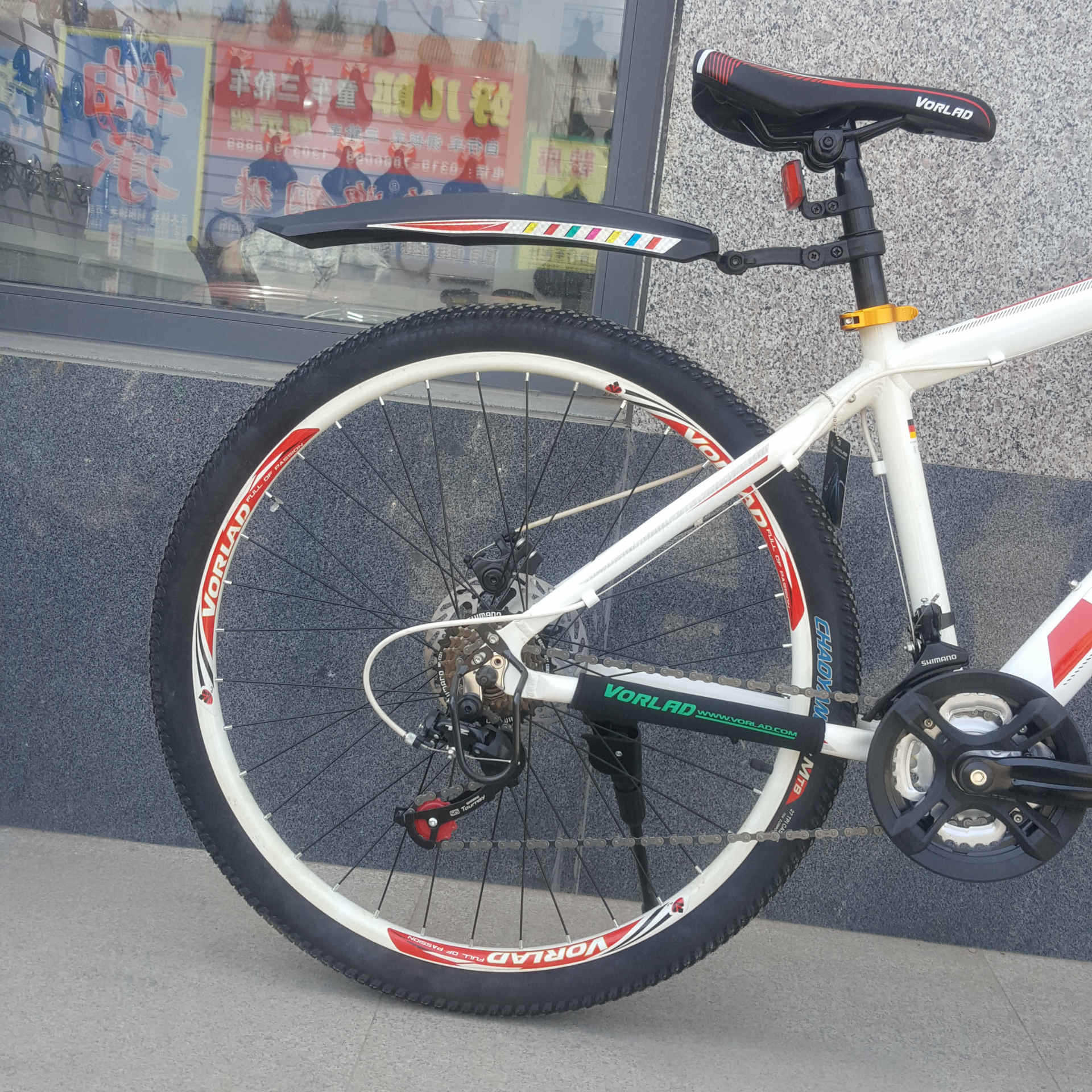 Dè chắn bùn xe đạp MTB 0260 có miếng dán phản quang