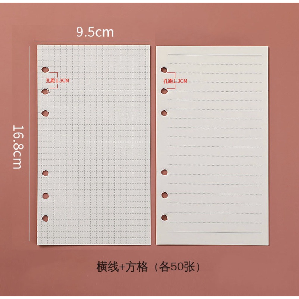 Sổ Còng Lá Rời Nhiều Màu Tiện Dụng - Sổ NotePad