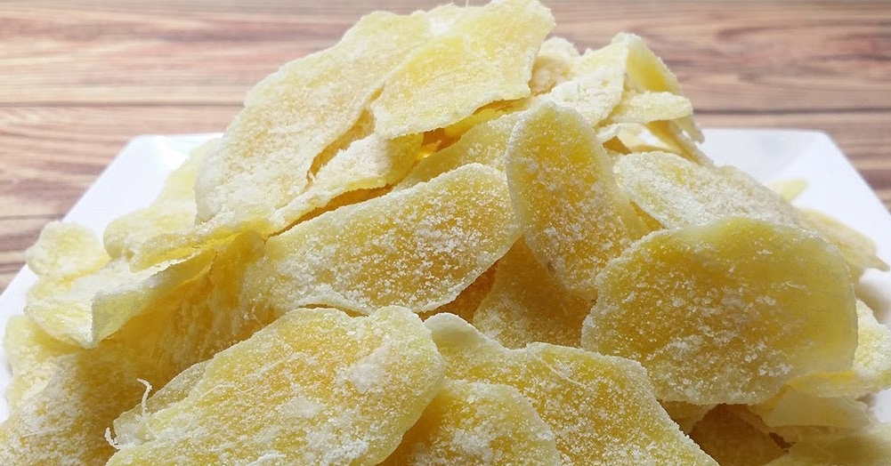 Mứt Gừng Huế Loại Ngon 500gr - date mới (cay cay thơm thơm)