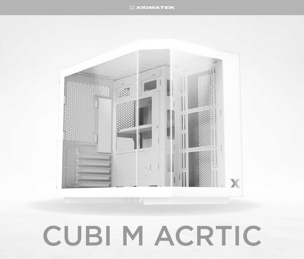 Vỏ Case Xigmatek CUBI M Premium Gaming Case (M-ATX) Mới