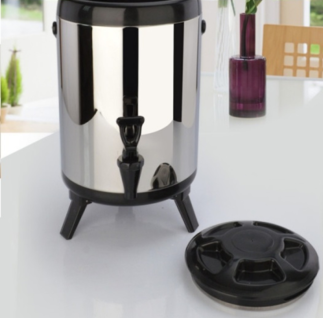 BÌNH Ủ TRÀ SỮA INOX DUNG TÍCH 10L (CÓ CÁC DUNG TÍCH 6L-8L-10L-12L )
