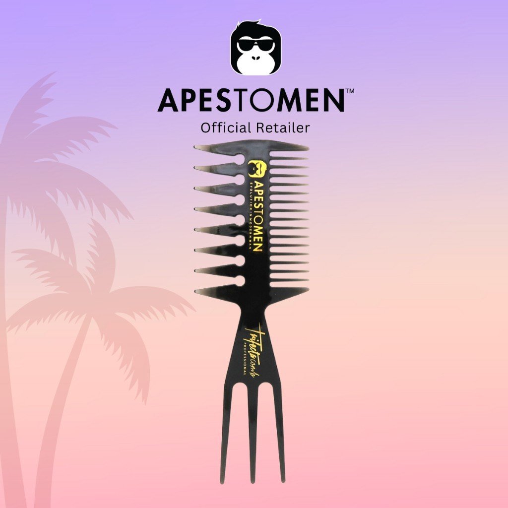 LƯỢC APESTOMEN TRIFECTA COMB - BLACK