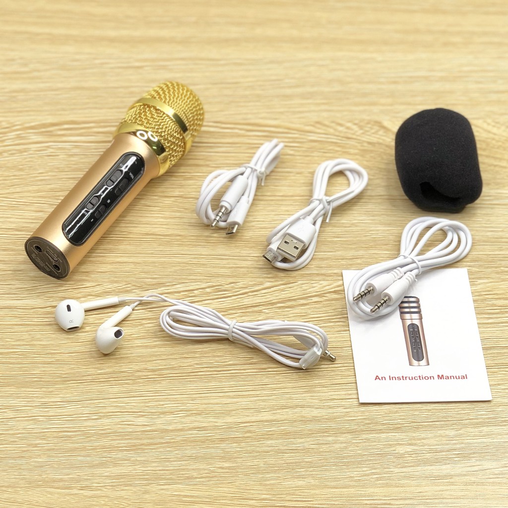 Micro thu âm C11 - Livestream Trên Điện Thoại - Cực Hay, Cực Đẹp, Phù Hợp Với Mọi Loại Điện Thoại - Mic hát karaoke không cần soundcard - Thu âm tại nhà, micro karaoke online cao cấp - Bảo hành 12 tháng