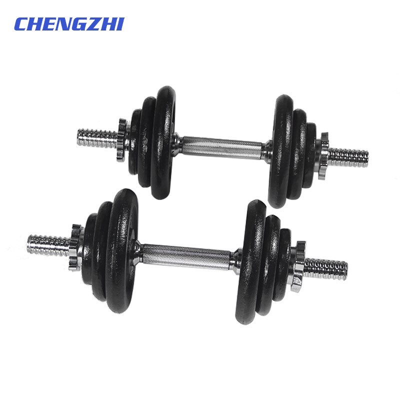 Bộ Tạ Tay Đa Năng Tháo Lắp 24kg (4 bánh 3kg, 4 bánh 2kg, 4 bánh 1kg và 2 đòn tay 35cm)