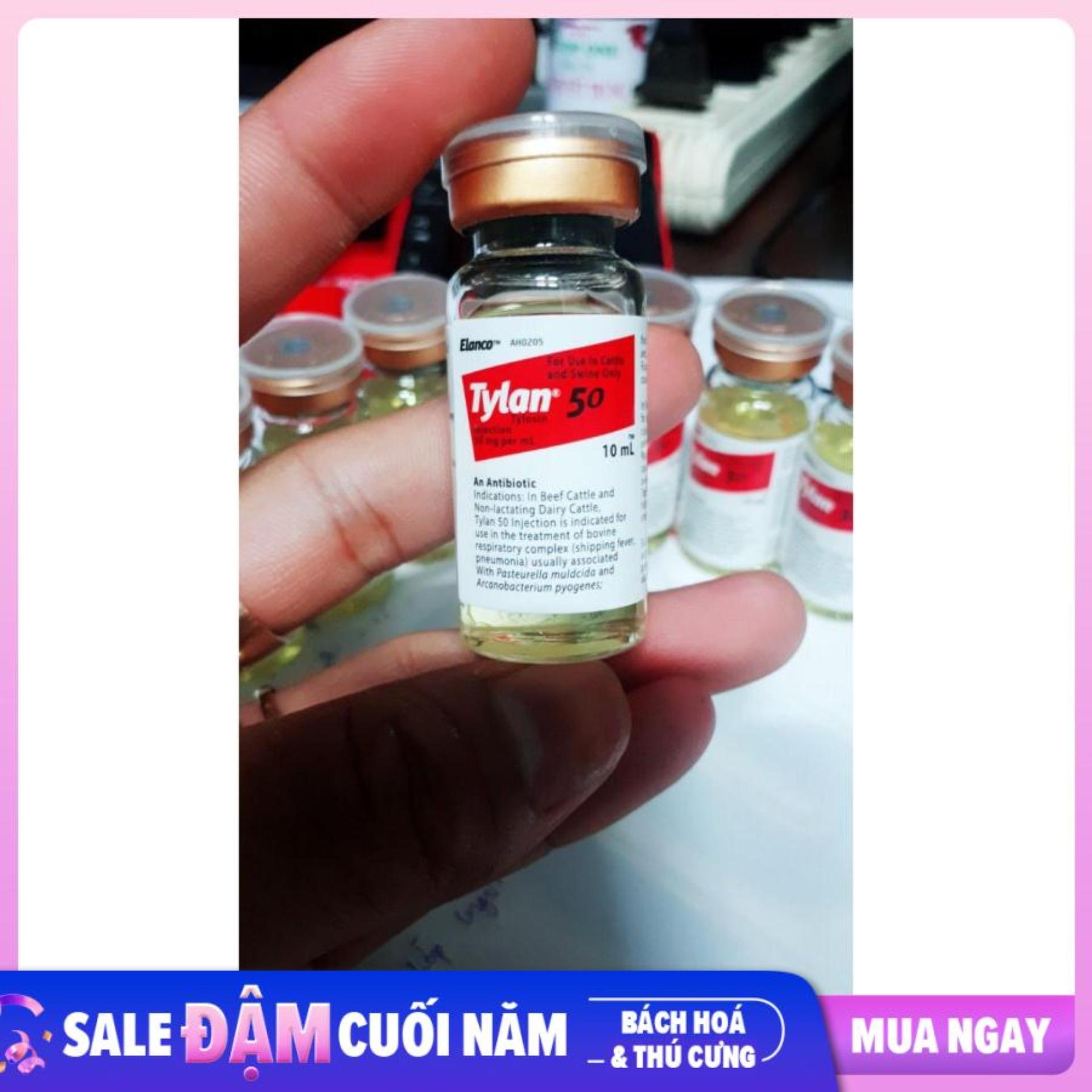 Tylan 50 trị tang, khò khè cho gà đá