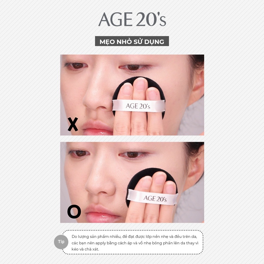 Phấn phủ dạng bột AGE 20's Essence Loose Powder 10g