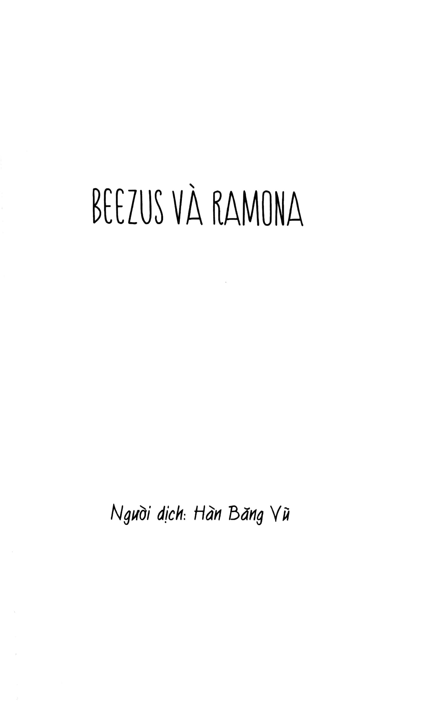 Beezus Và Ramona