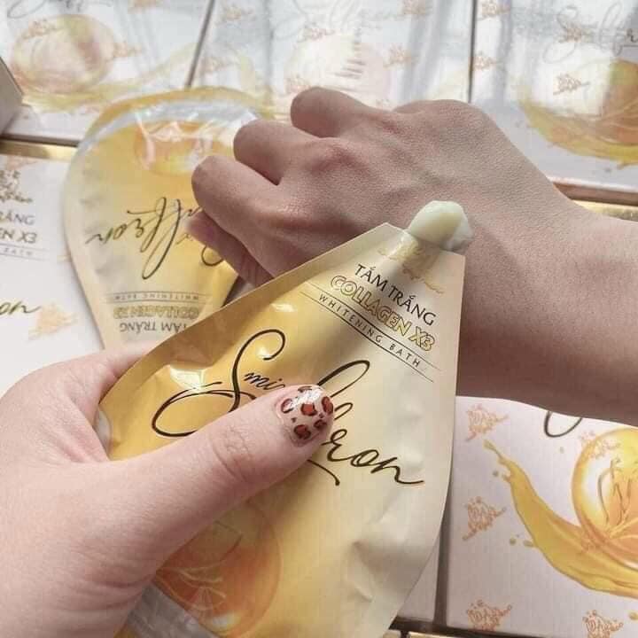 Tắm trắng Collagen X3- ( hộp 3 gói )
