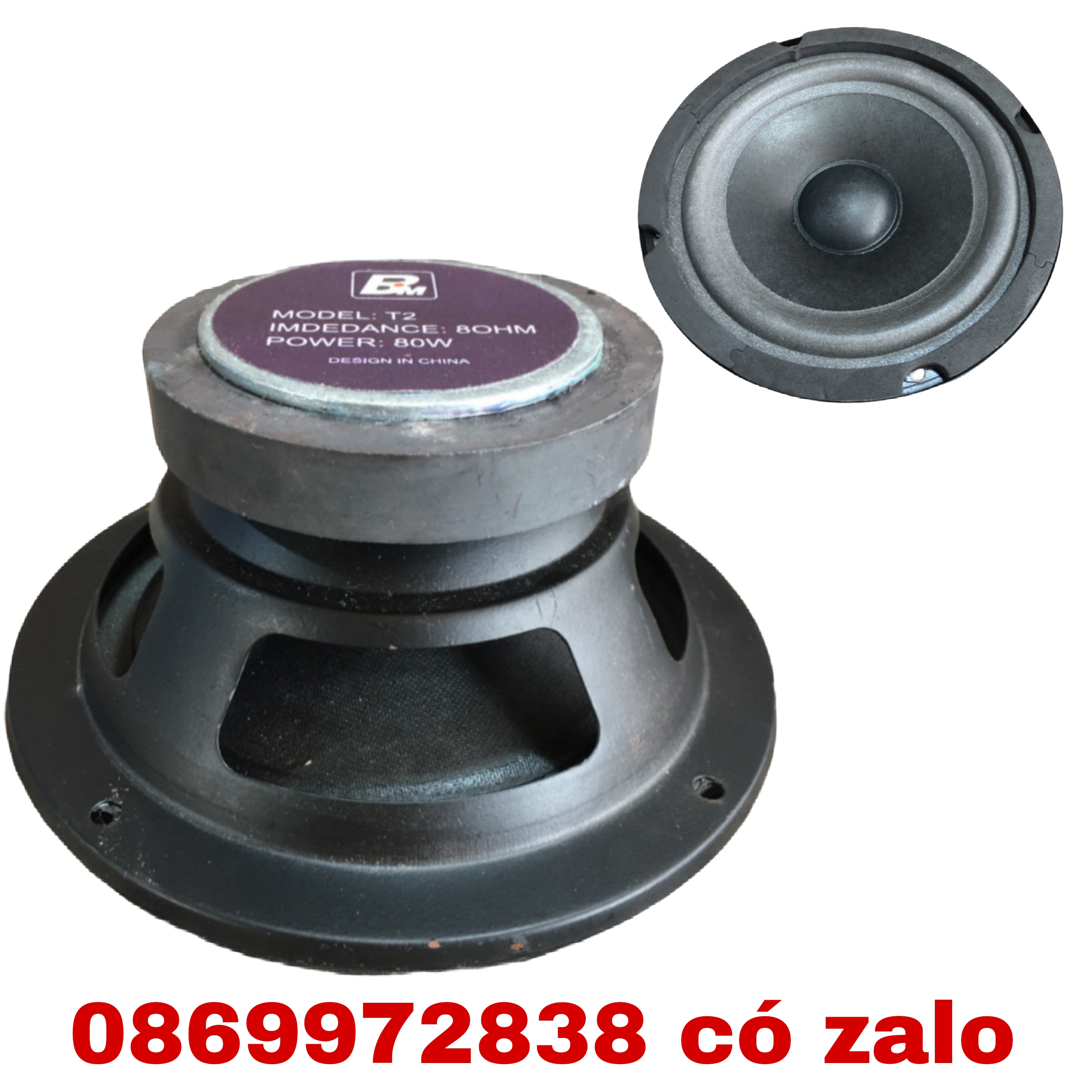 Loa bass 12 bm từ đơn 80 coil 18mm - giá một loa