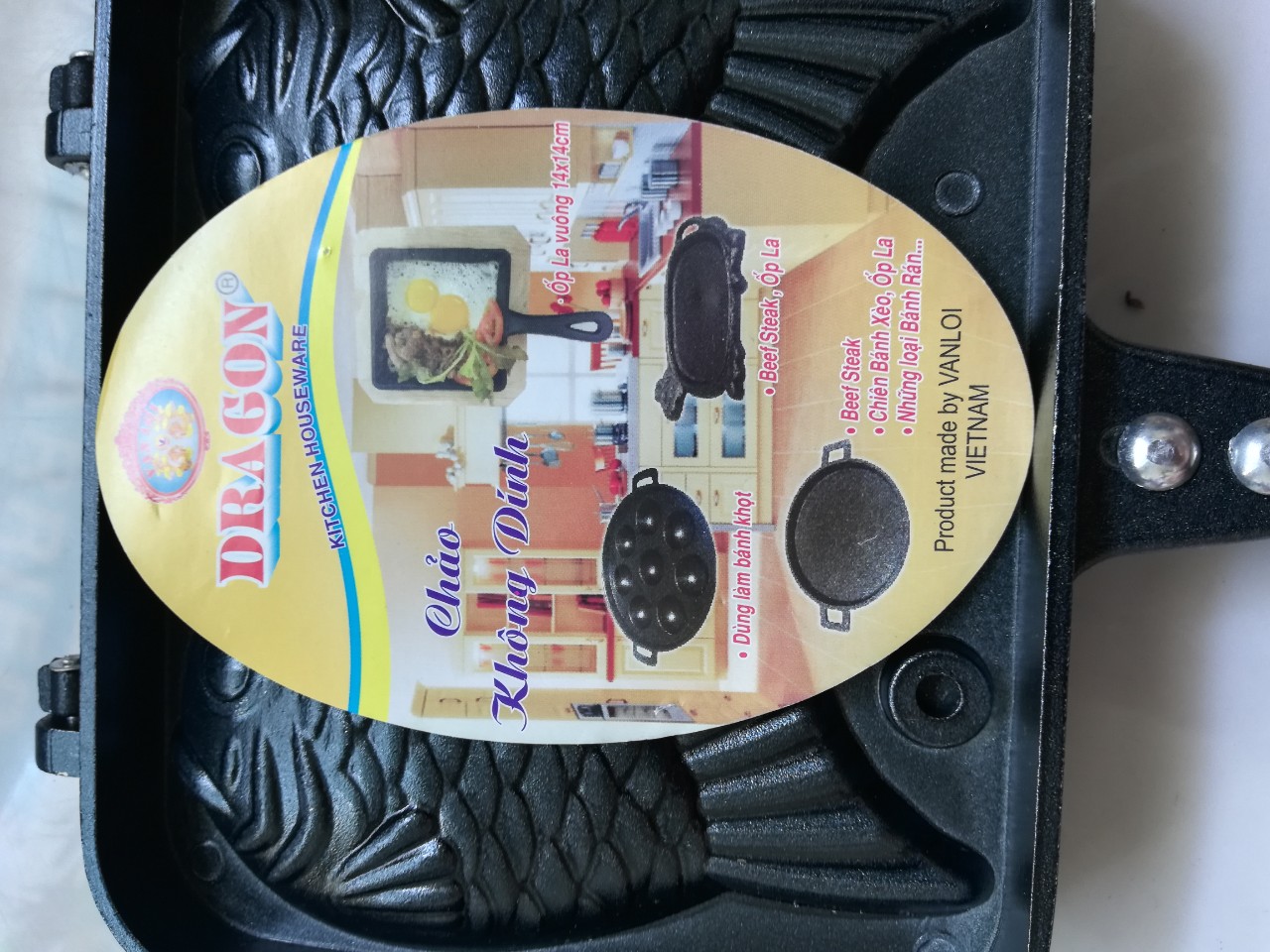 [HCM]Khuôn bánh nướng hình 2 con cá