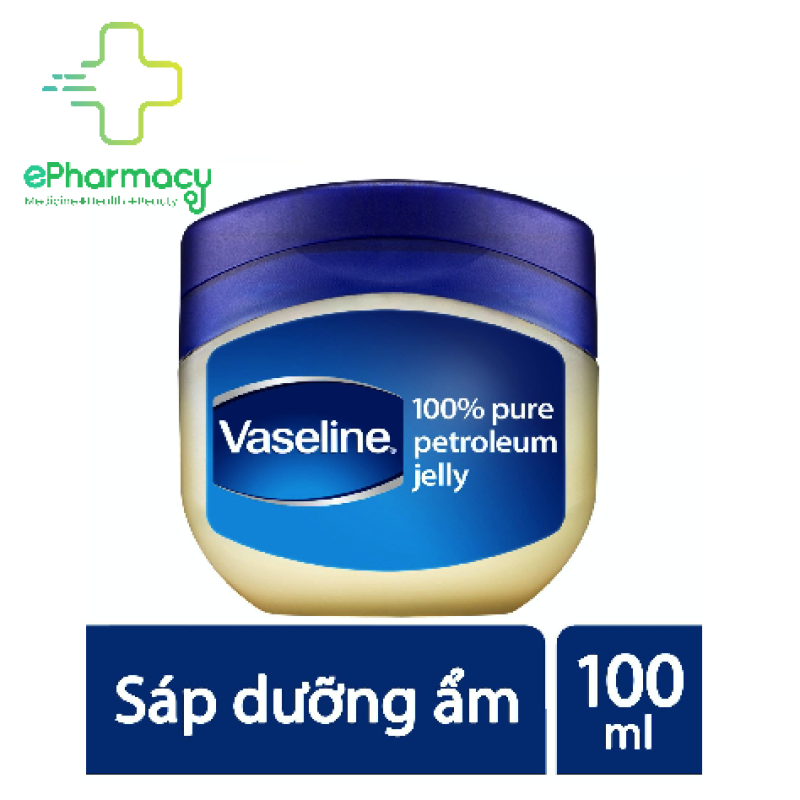[HCM]Sáp Dưỡng Ẩm Vaseline Pure Petroleum Jelly - Kem Chống Nẻ Vaseline Dưỡng Ẩm Đa Năng 50ml nhập khẩu