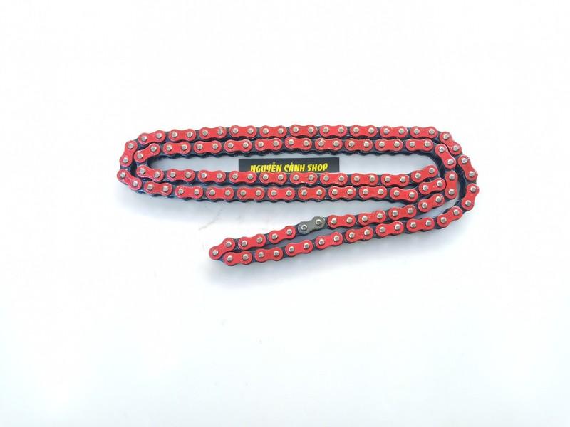 Sên xe máy màu đỏ 10li 130 mắc