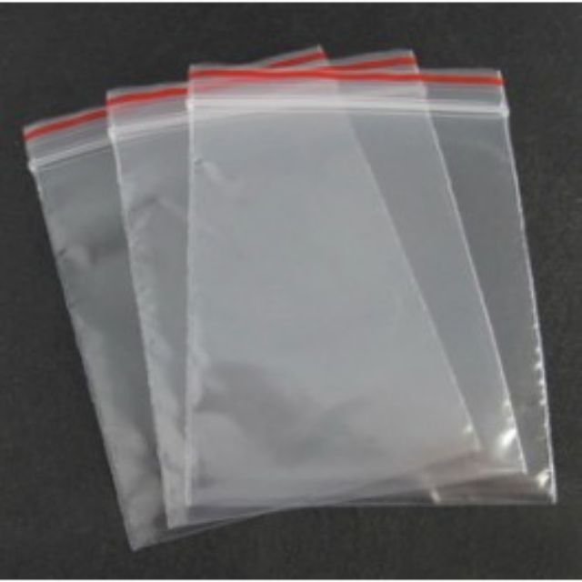 500G Túi Zip Trong Pe( Zip Pe, Zip Lock, Zip Viền Đỏ )