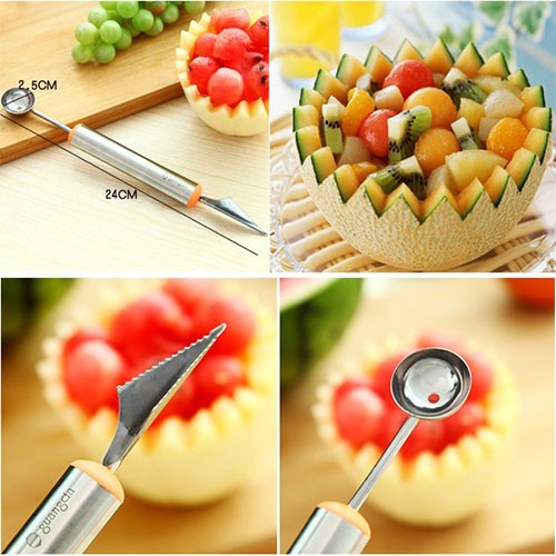 [HCM]DỤNG CỤ MÚC TỈA TRÁI CÂY 2 ĐẦU