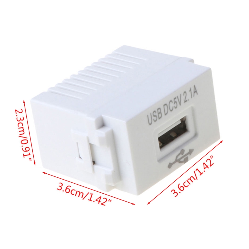✪ 128Type 220 V to 5 V 1A USB Interface Adapter Switching Module 2.1A USB Charging