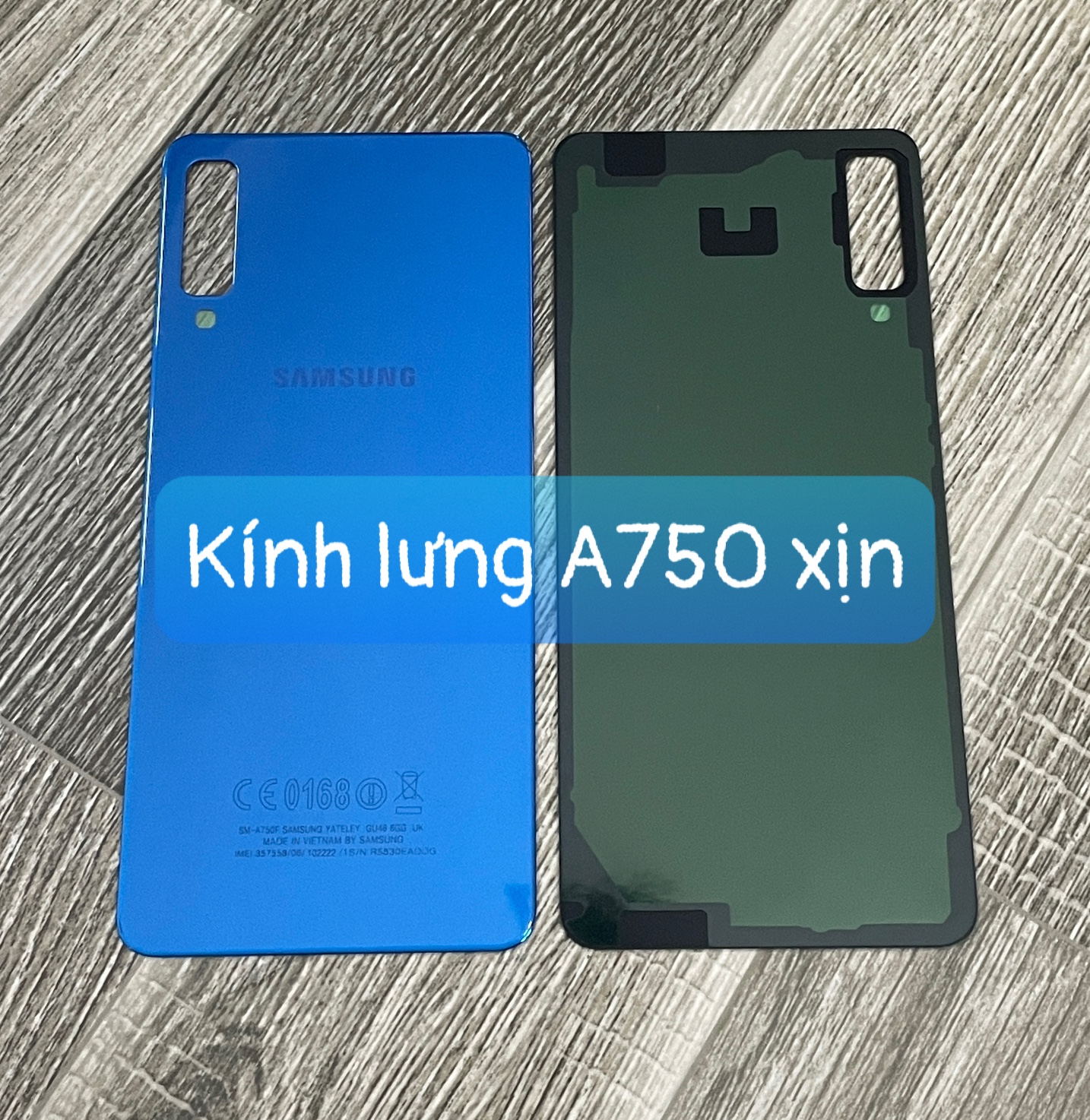 kính lưng samsung A750 / A7 2018 (zin)