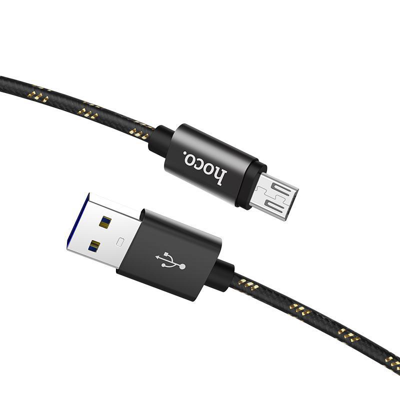 Cáp sạc Micro USB  Hoco UPM12 sạc nhanh 3A MAX dài 100cm - Bản giới hạn