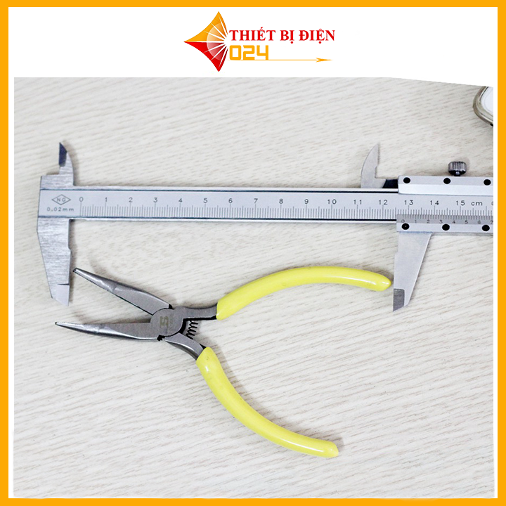 Kìm Mỏ Cong Nhọn Bosi 5 Inch