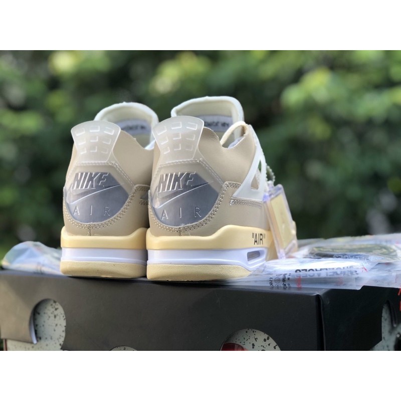 giầy jdan4 off white hàng 1:1 ( full box + free ship )