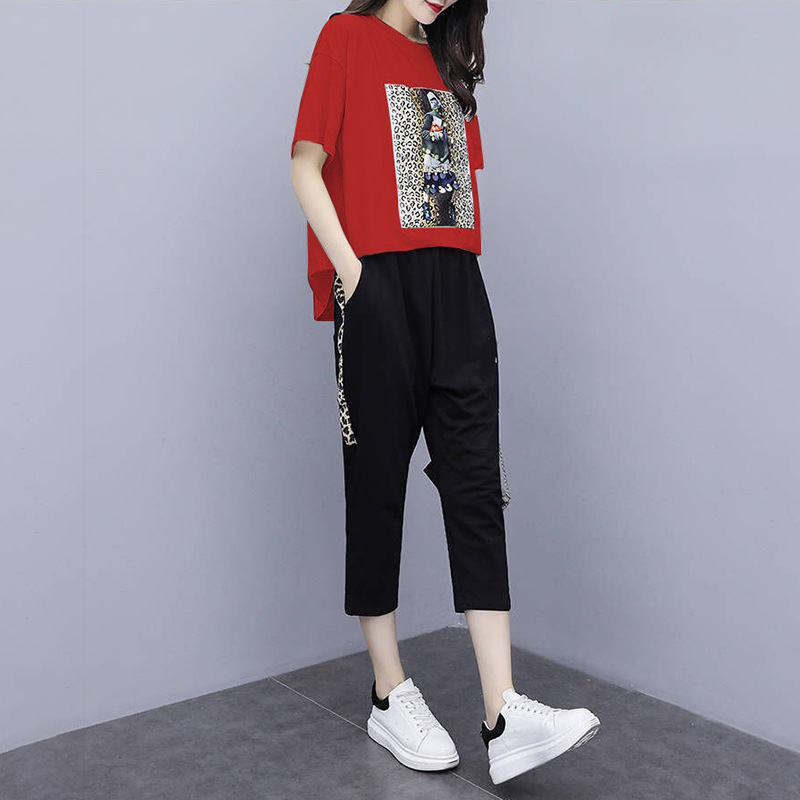 Set Bộ Quần Lửng Áo Phông Thời Trang